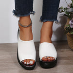 Orthopedische Plateausandalen "Heidi" – Slip-On