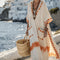 Robe Caftan "Vera" – Ocre de Naxos