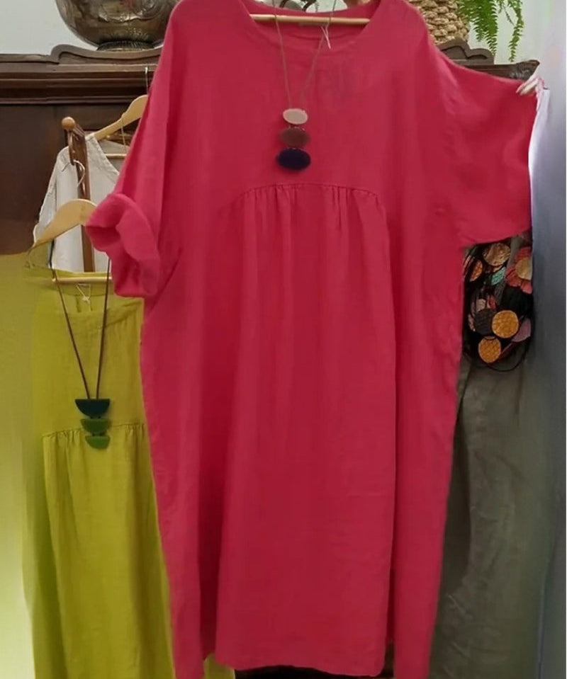 Robe "Susanne" – Coton & Lin