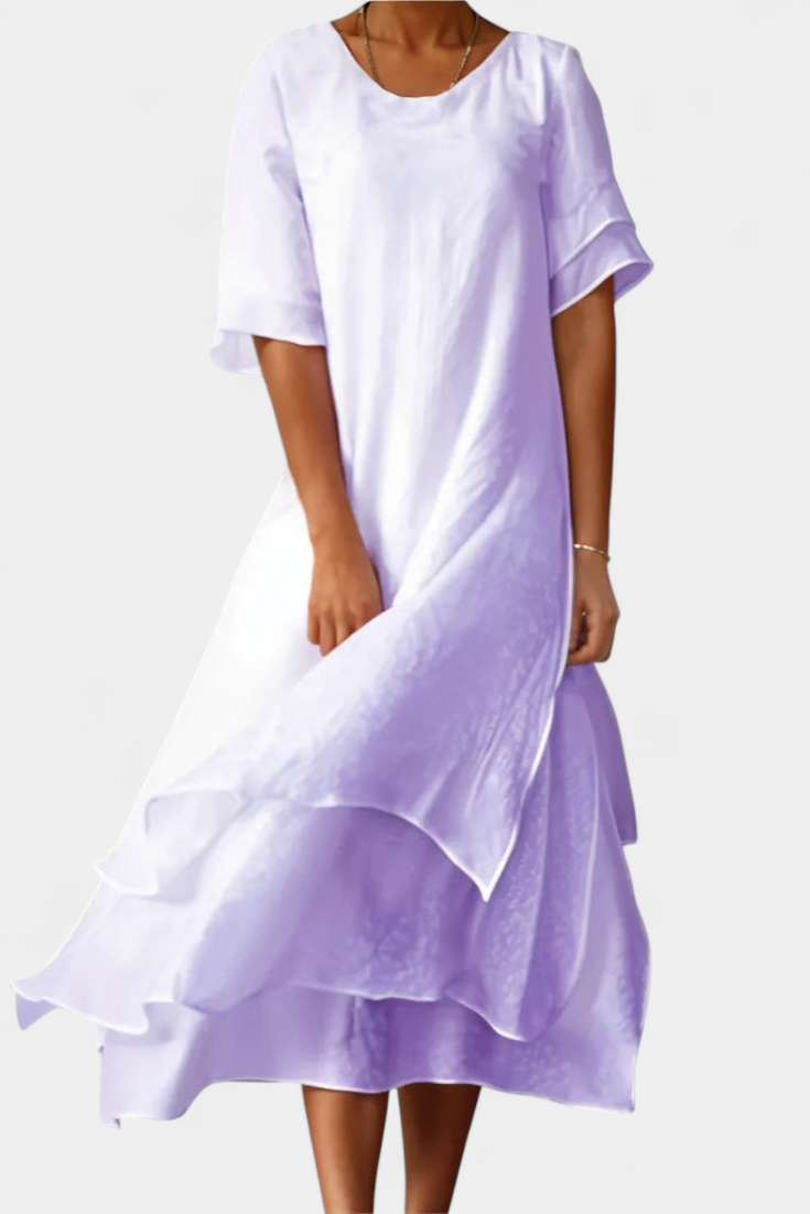 Robe à Volants "Katrin" – Coton