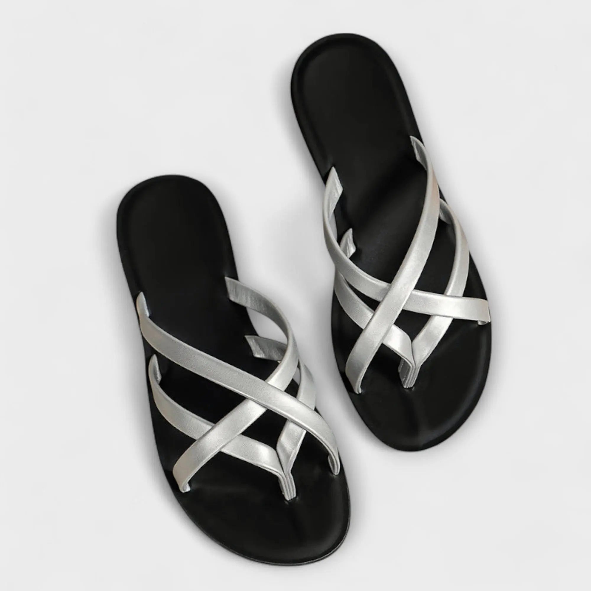 Sandalen "Eva" – Kleurrijk met Kant