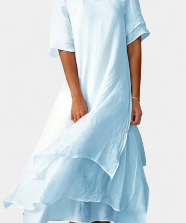 Robe à Volants "Katrin" – Coton