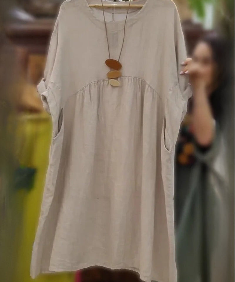 Robe "Susanne" – Coton & Lin