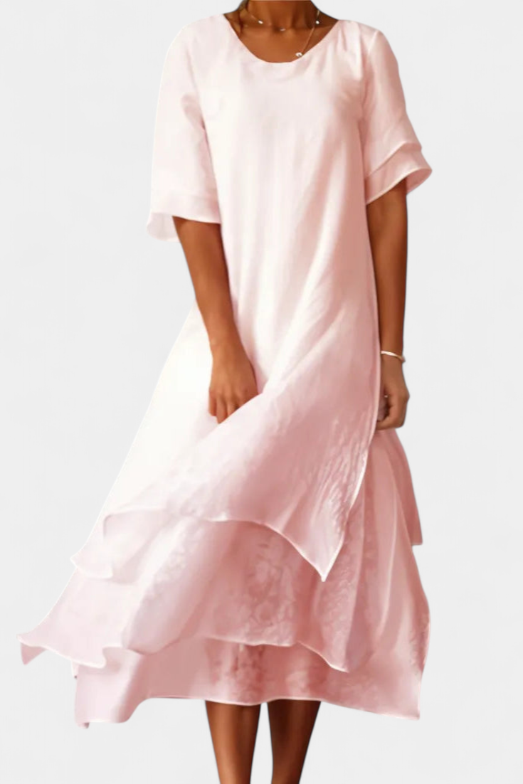 Robe à Volants "Katrin" – Coton
