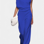 Asymmetrische Jumpsuit "Mia" – Vloeiende Pijpen