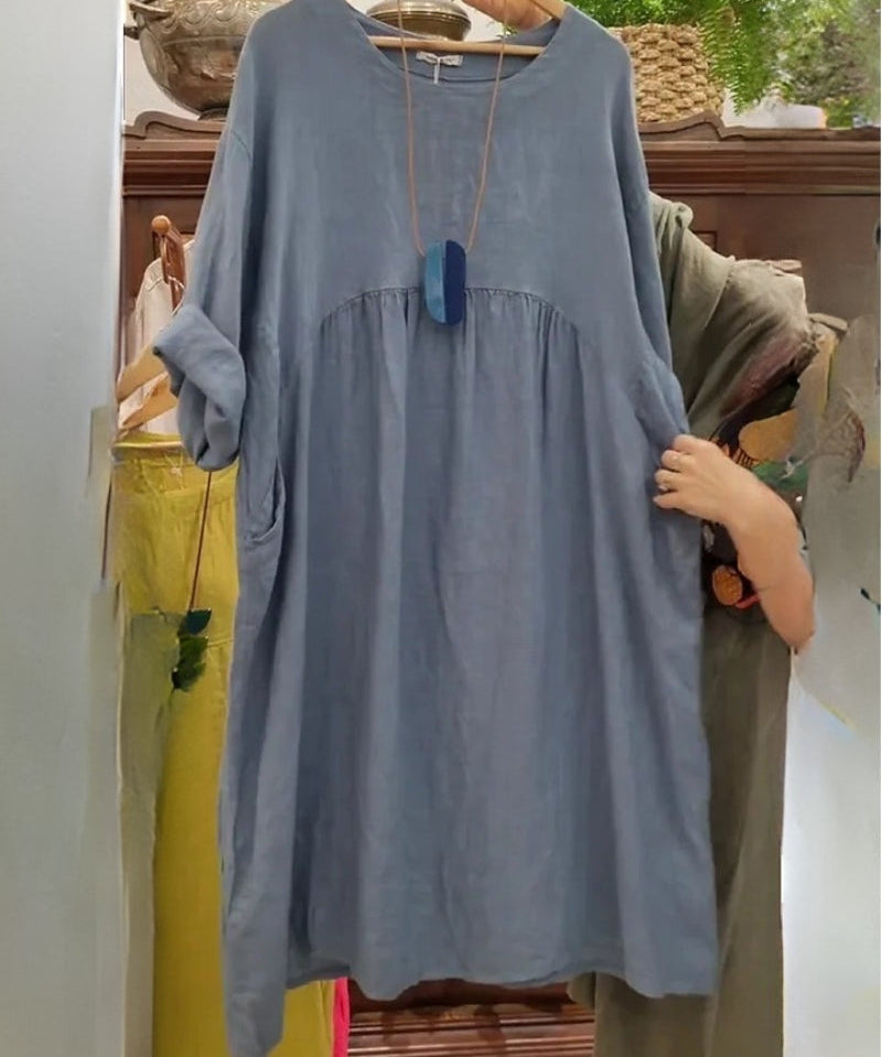 Robe "Susanne" – Coton & Lin