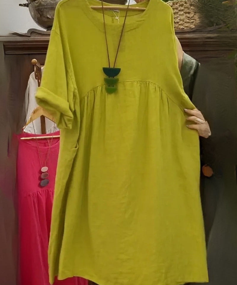 Robe "Susanne" – Coton & Lin