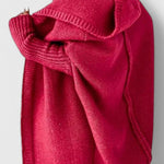 Oversized Gebreide Cardigan met Kap