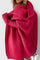 Cardigan oversize en tricot à capuche