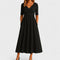 Robe Midi "Lea" – Élégante Coupe Trapèze