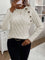 Pull en tricot "Leonie" – Torsades et boutons