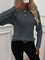 Pull en tricot "Leonie" – Torsades et boutons