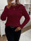 Pull en tricot "Leonie" – Torsades et boutons