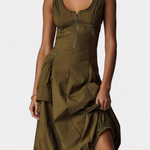 Robe Boule "Katana" – Corset & Poches Cargo