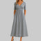 Robe Midi "Lea" – Élégante Coupe Trapèze