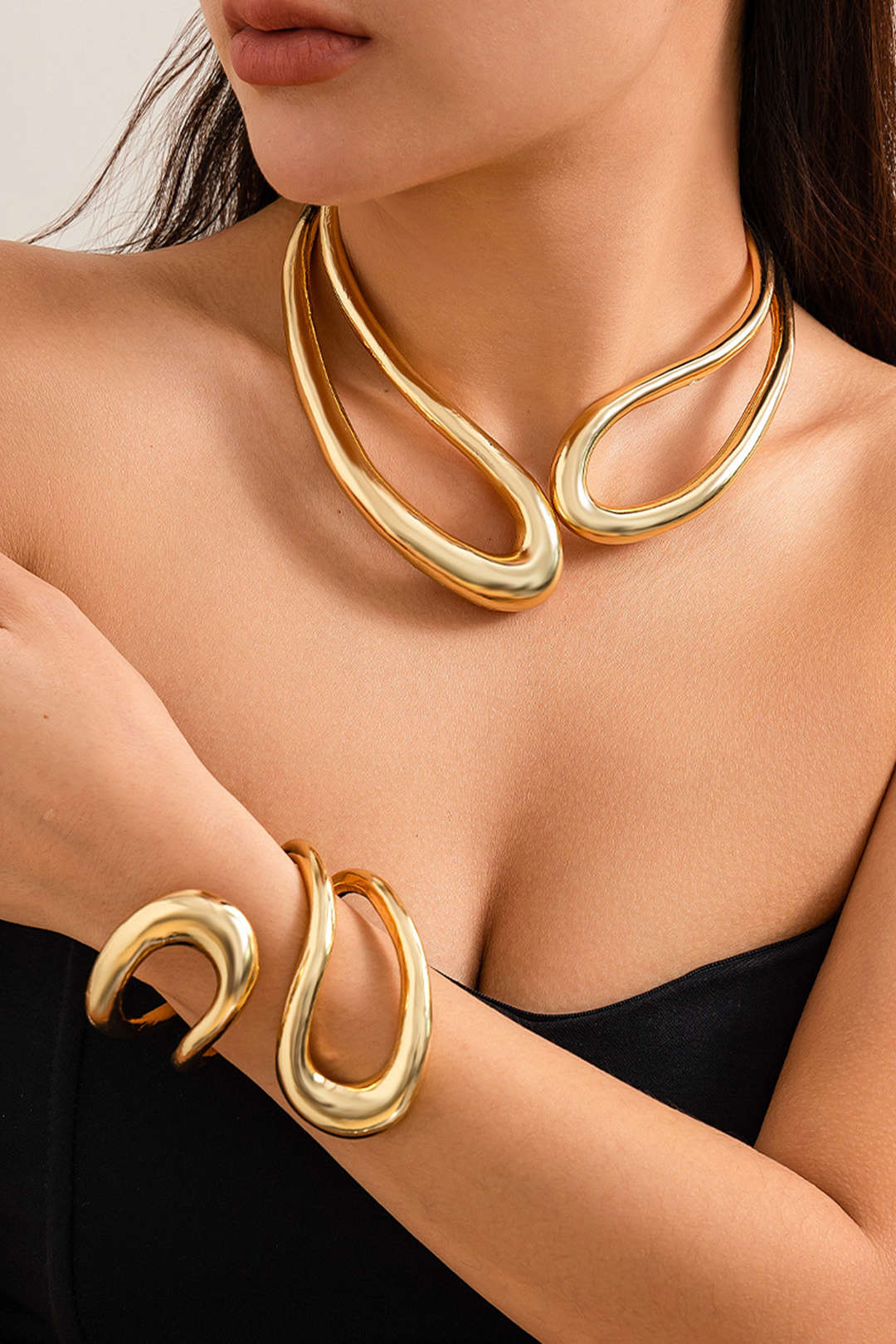 Bracelet – Asymétrique ajouré