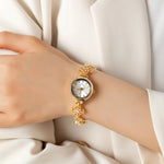 Juweelhorloge – Ronde Details in Goud of Zilver