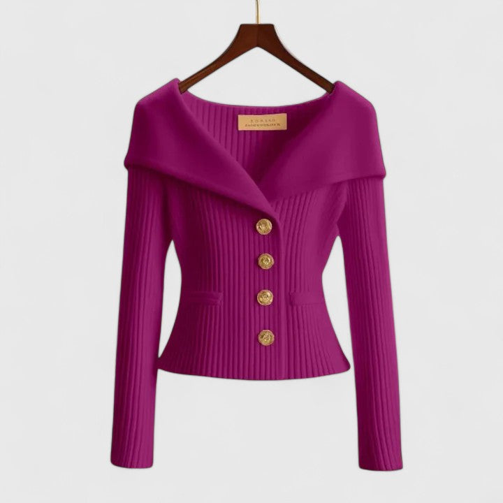 Vest "Leni" – Elegant Gebreid