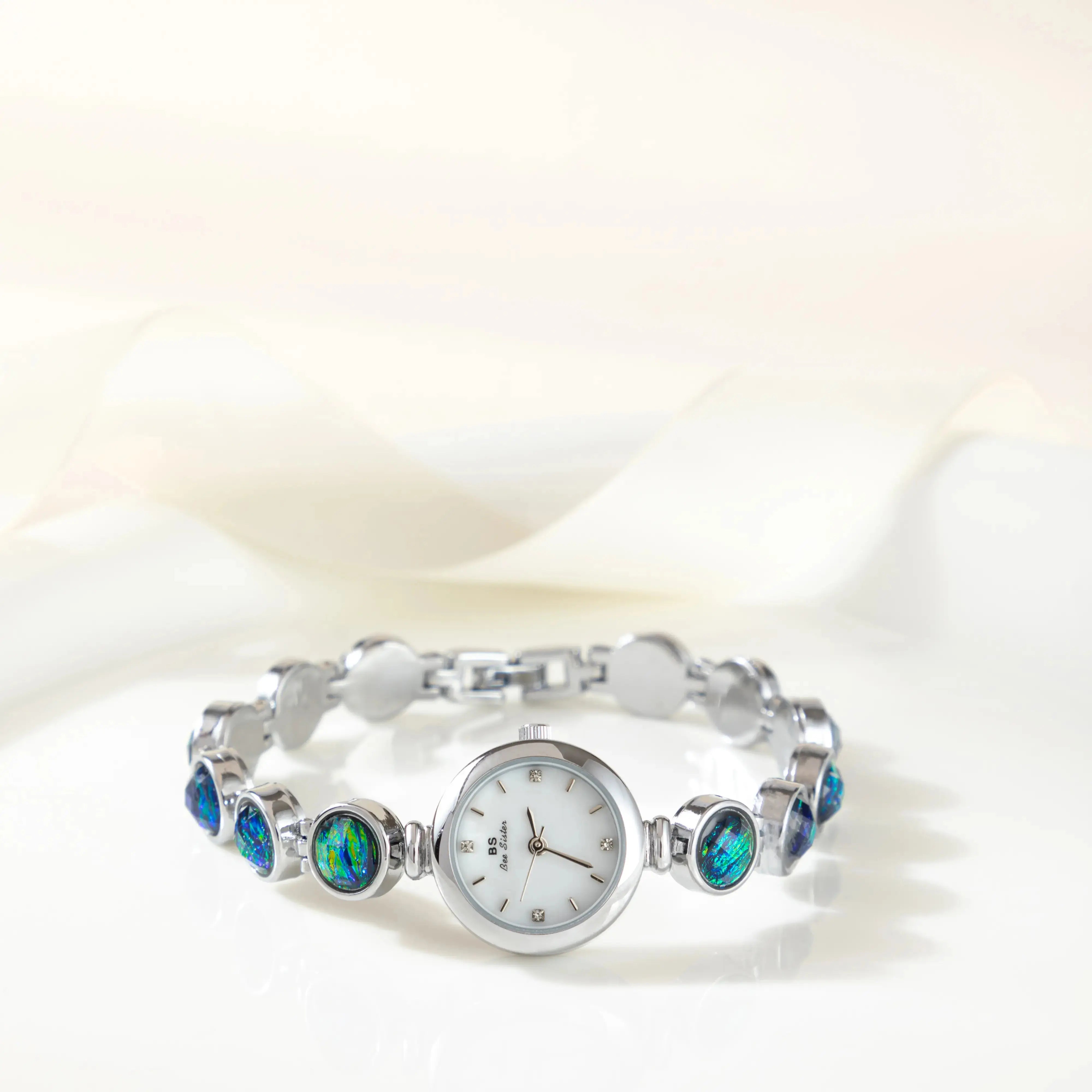 Horloge "Mia" – Bohemian met Parels