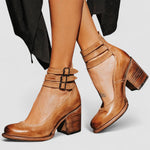 Pumps "Ginevra" – Drie Bandjes & Blokhak
