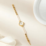 Horloge "Loressa" – Gouden Spiraalband
