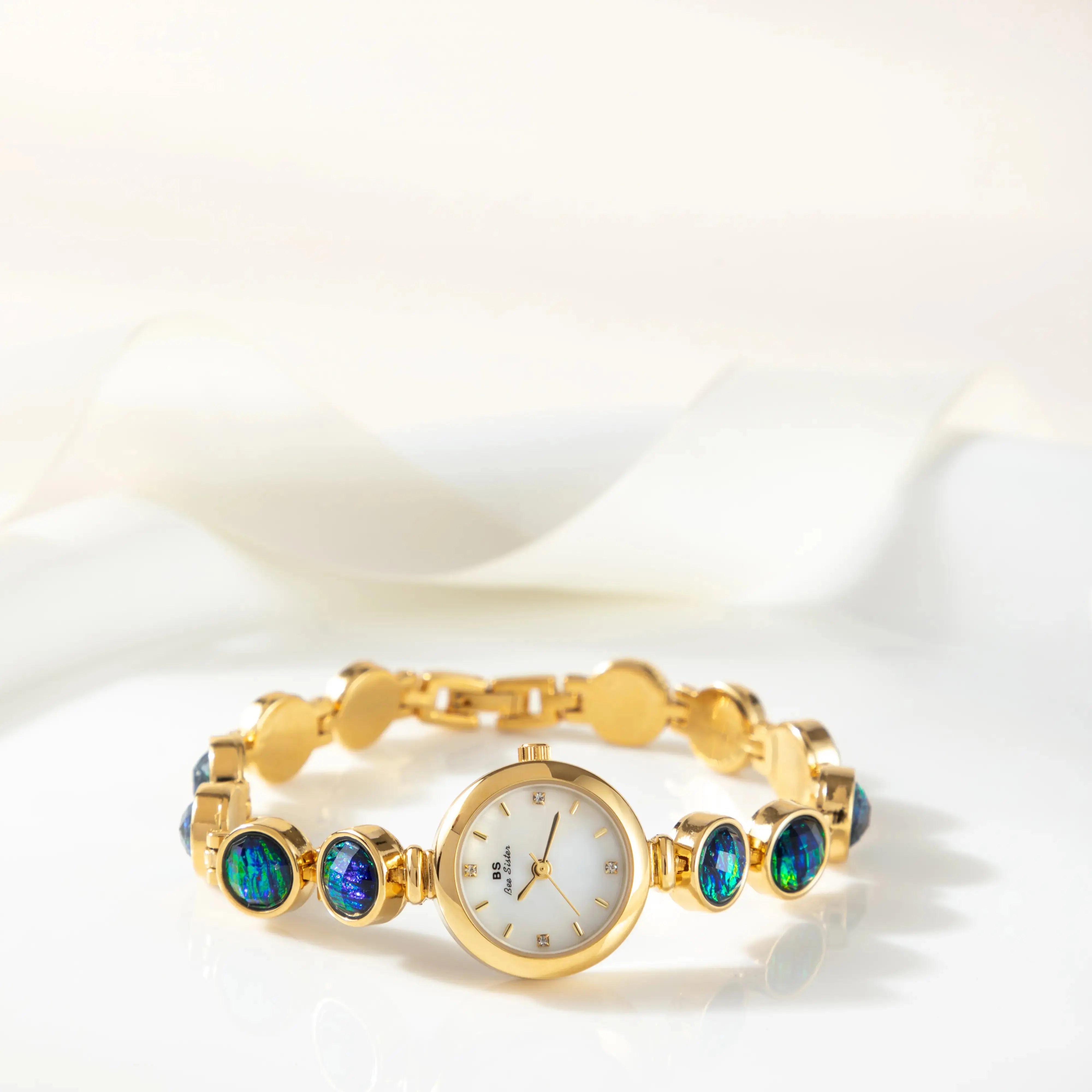 Horloge "Mia" – Bohemian met Parels
