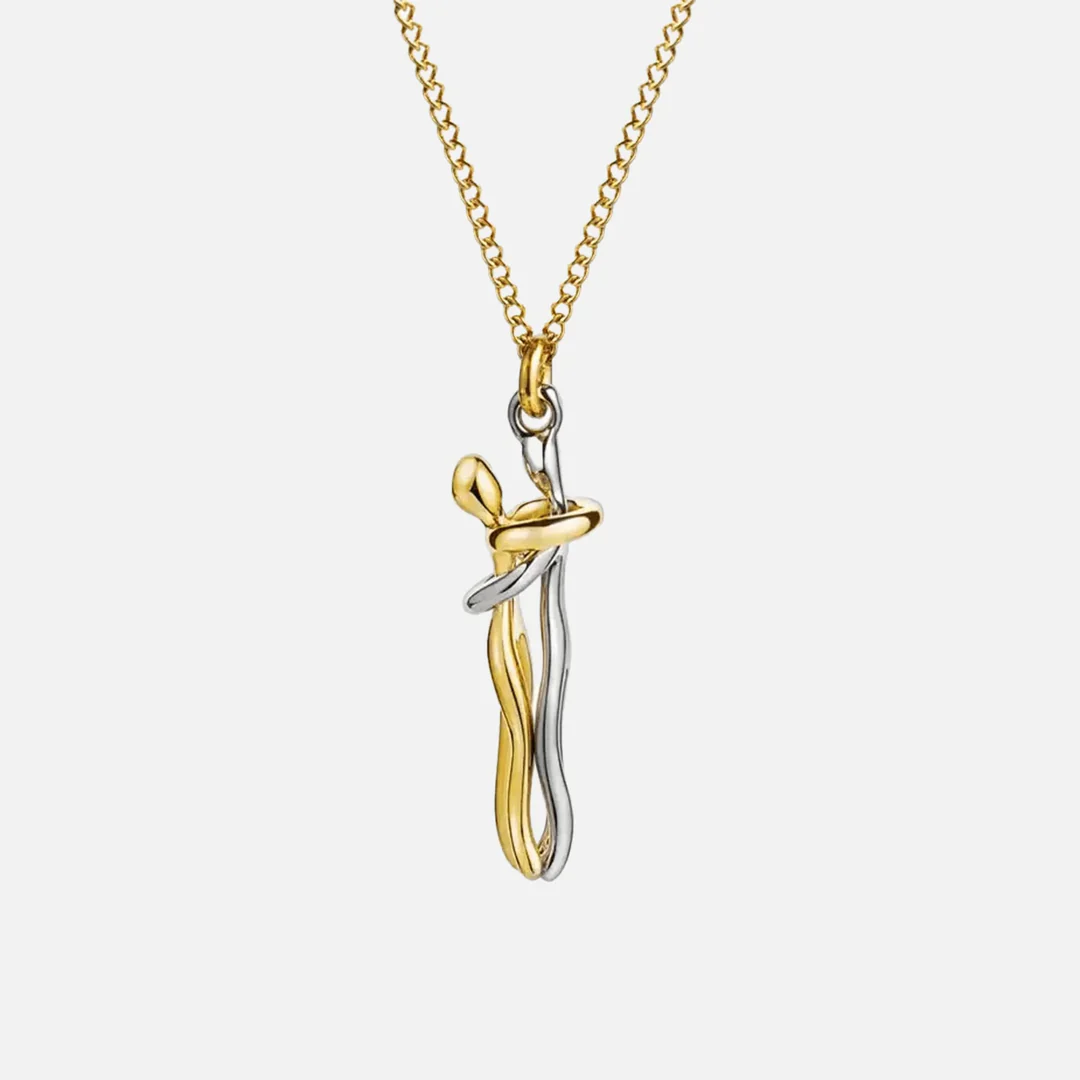 Collier "Elke" – Étreinte tendre