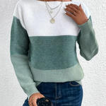 Pull "Sophie" – Manches Longues & Épaules Tombantes