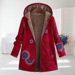 Manteau de mi-saison "Celina" – Rouge