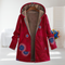 Manteau de mi-saison "Celina" – Rouge