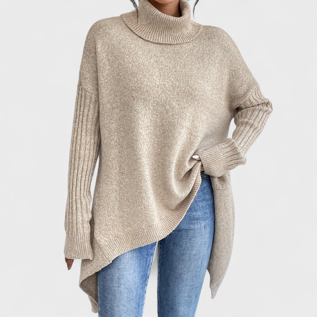 Trui "Anja" – Oversized Asymmetrisch