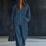 Hoodie-Jumpsuit "Hannah" – Lange Mouwen