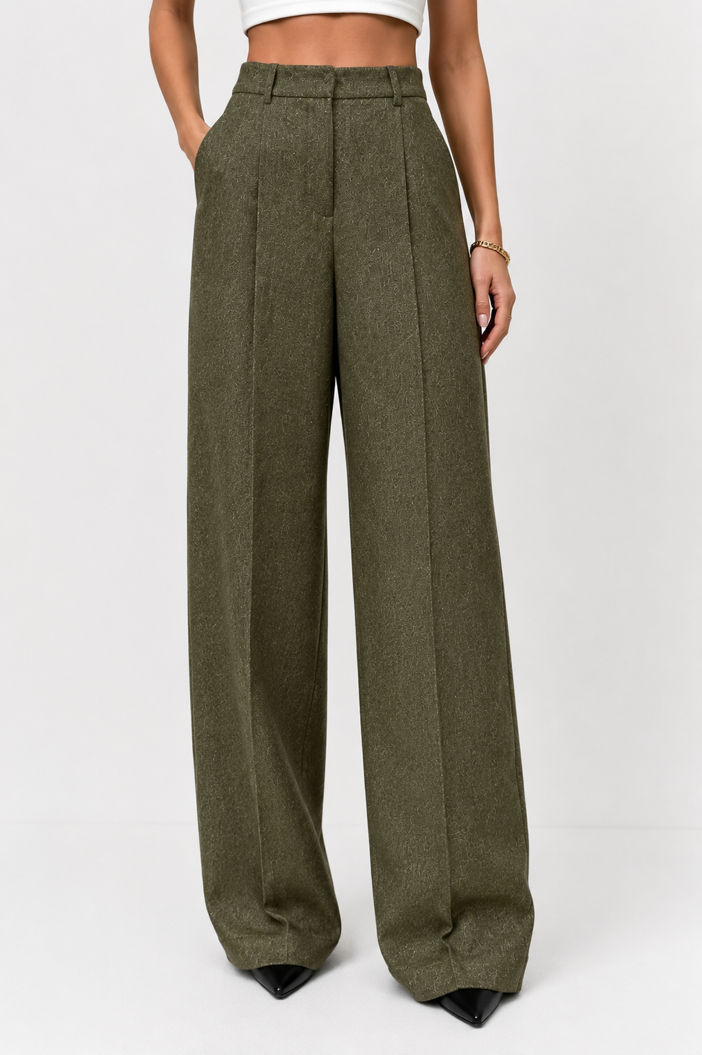 Ensemble urbain "Ana" – Blazer & pantalon large