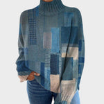 Gebreide Top "Alexandra" – Kunstzinnig Motief