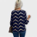 Blouse "Johanna" – Halve Rits