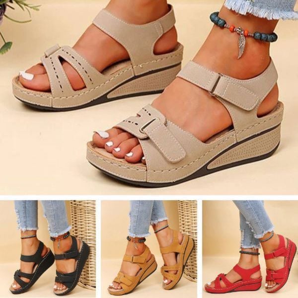 Comfortsandalen "Helene" – Standaard & Brede Pasvorm