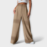 Pantalon large – Taille haute