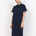 Robe sweat à capuche "Inge" – Casual