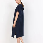 Robe sweat à capuche "Inge" – Casual