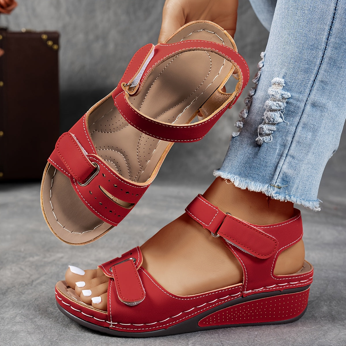 Orthopedische Sandalen "Lina" – Licht & Vrouwelijk