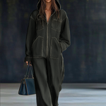 Hoodie-Jumpsuit "Hannah" – Lange Mouwen