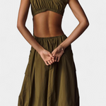 Robe Boule "Katana" – Corset & Poches Cargo