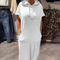 Robe sweat à capuche "Inge" – Casual