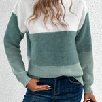 Pull "Sophie" – Manches Longues & Épaules Tombantes