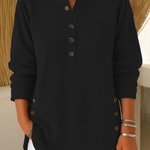 Pull "Elise" – Maille unie à manches longues