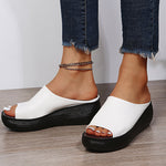 Orthopedische Plateausandalen "Heidi" – Slip-On