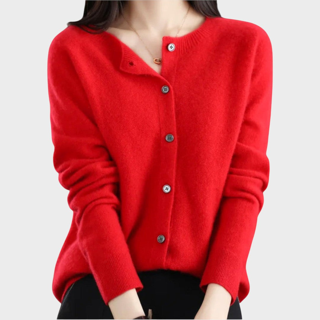 Cardigan "Cornelia" – Elegant met Knopen