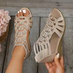 Sandales orthopédiques "Emma" – Zip latéral