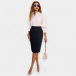 Midirok met Hoge Taille – Klassiek