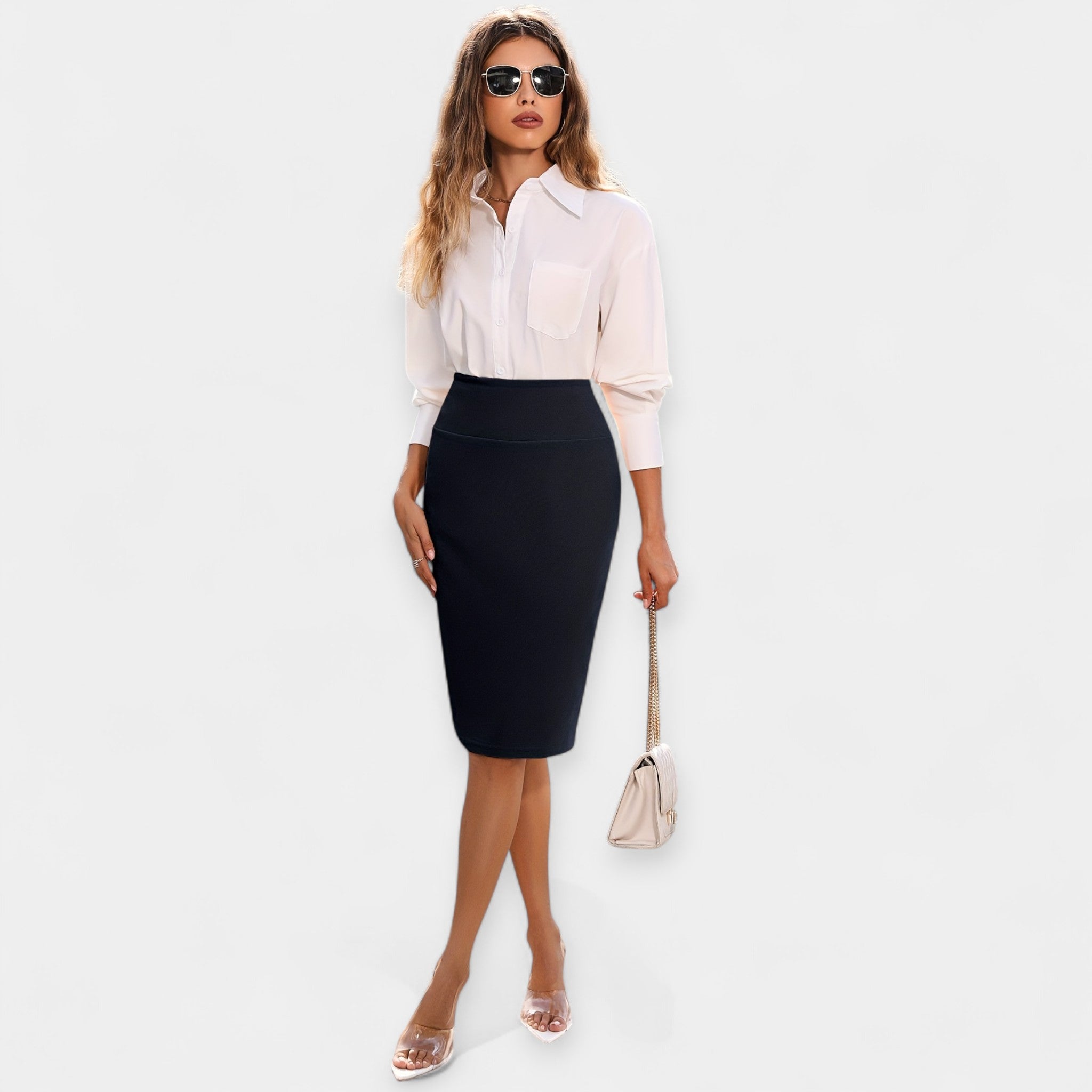 Midirok met Hoge Taille – Klassiek